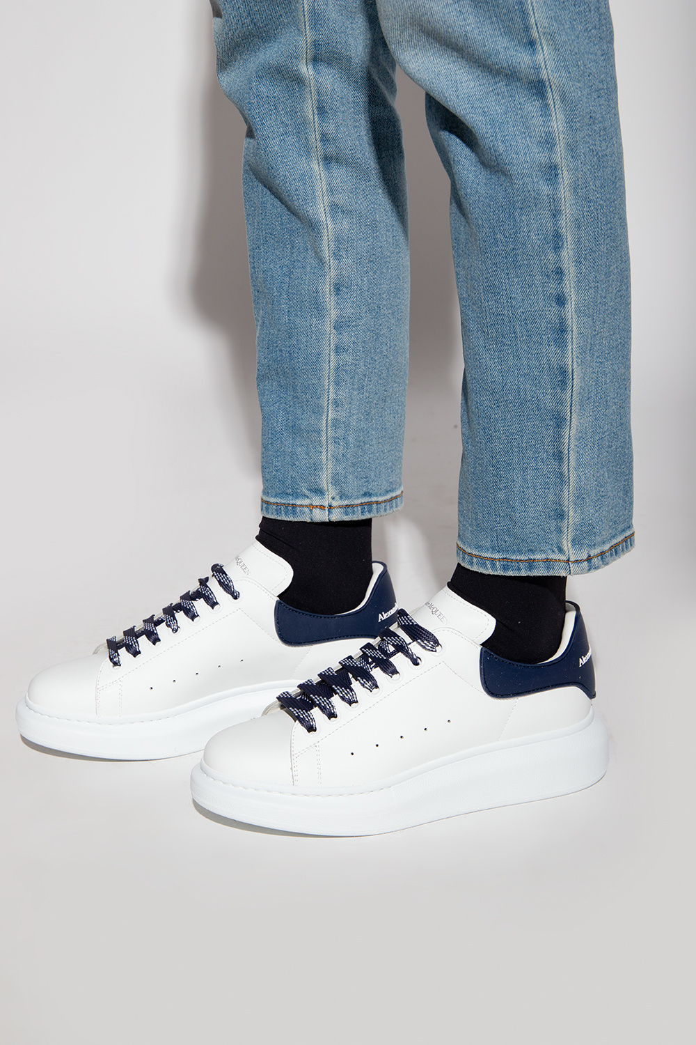 Alexander mcqueen best sale patch sneakers